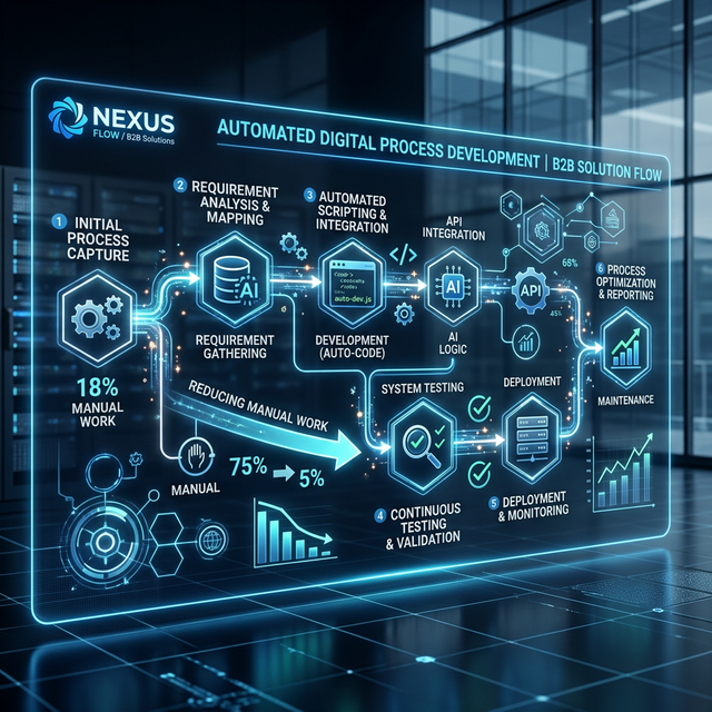 Digital Process Development: How to Reduce Manual Work and Improve Efficiency